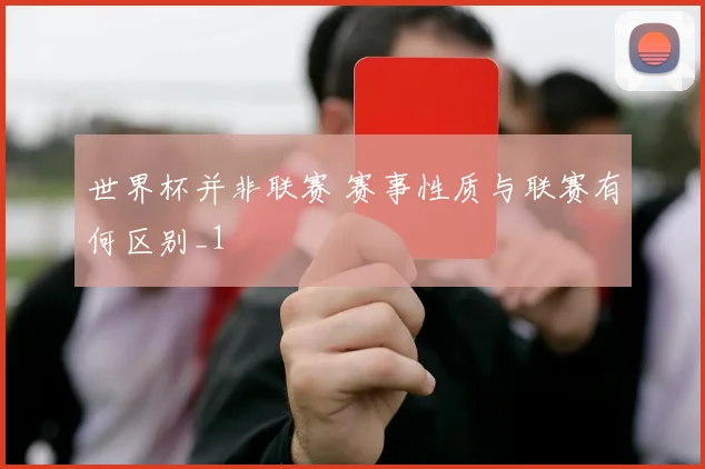 世界杯并非联赛 赛事性质与联赛有何区别_1