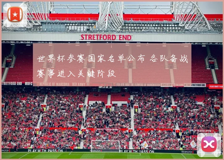 世界杯参赛国家名单公布 各队备战赛事进入关键阶段